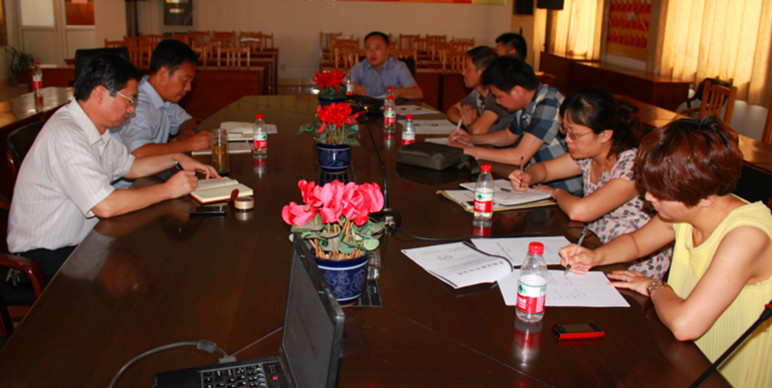 泰州市外國專家局等四單位考察我校外國專家接待工作 泰州市外國專家局等四單位考察我校外國專家接待工作