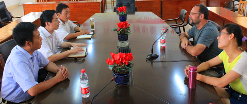 我校迎來澳大利亞外籍教師Mr.Hilton 我校迎來澳大利亞外籍教師Mr.Hilton