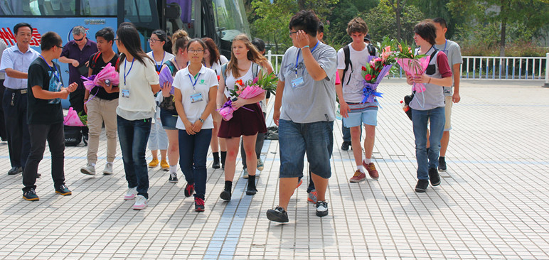 泰州實驗中學迎來澳大利亞客人 泰州實驗中學迎來澳大利亞客人