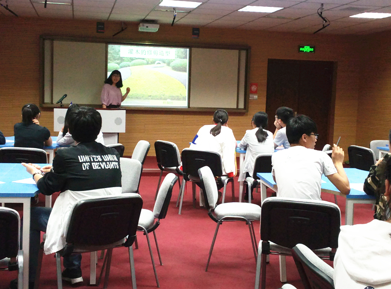 梓桐園藝社開展“創(chuàng)新自然，展我風采”學習活動